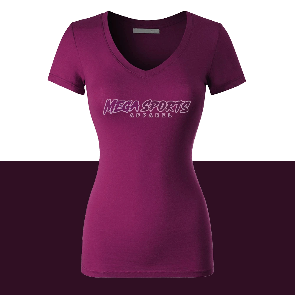 purple custom t shirt for women