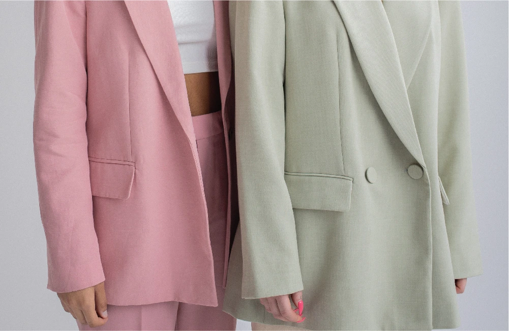 Stylish and colorful coats 