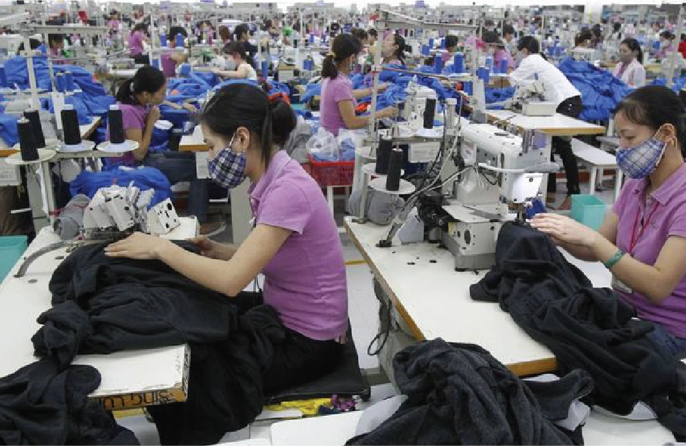 Stitching and bulk production