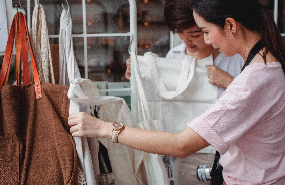 choosing trendy apparel