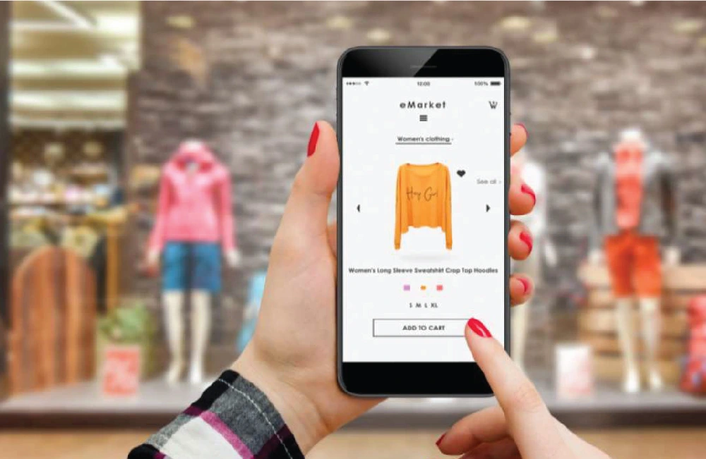 Search engine browsing to find clothes 