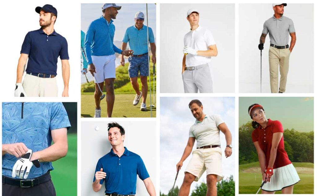 Manufacture golf clothing products and supply