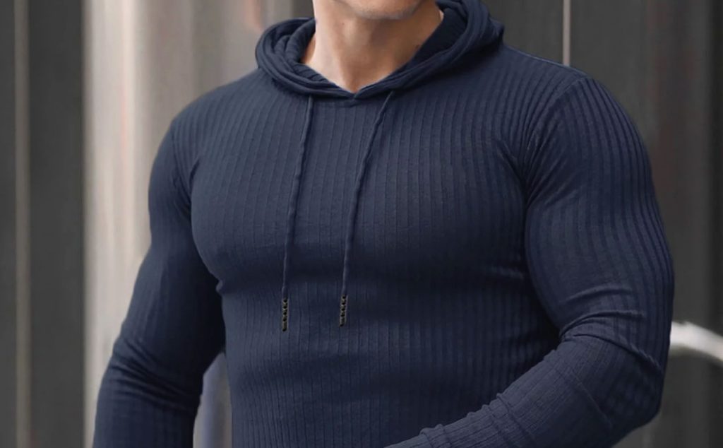 Fitted hoodie