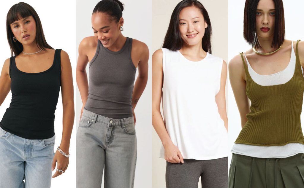 Types of tank tops