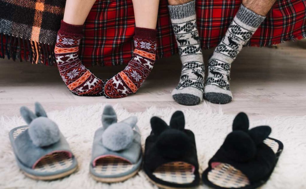 Different lengths of socks
