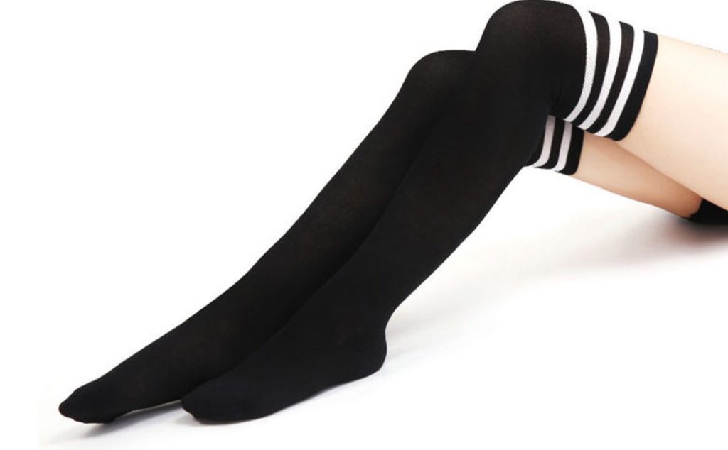 Knee-high socks