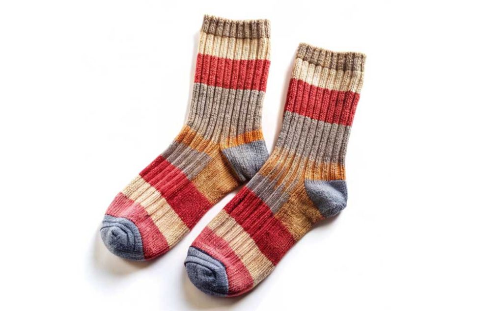 Mid calf socks type