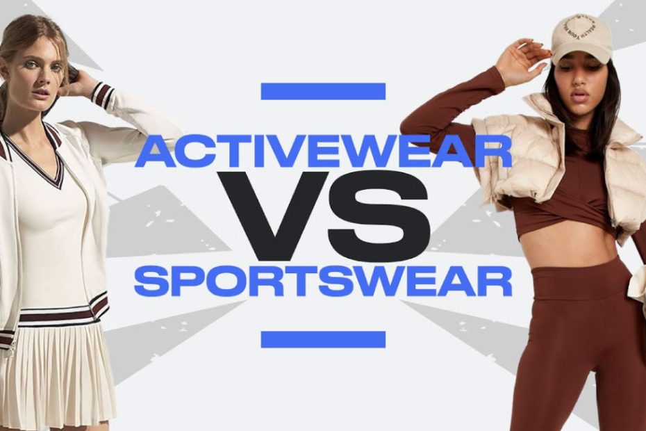 Difference between activewear vs sportswear
