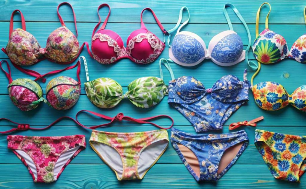 Women underwire bikinis