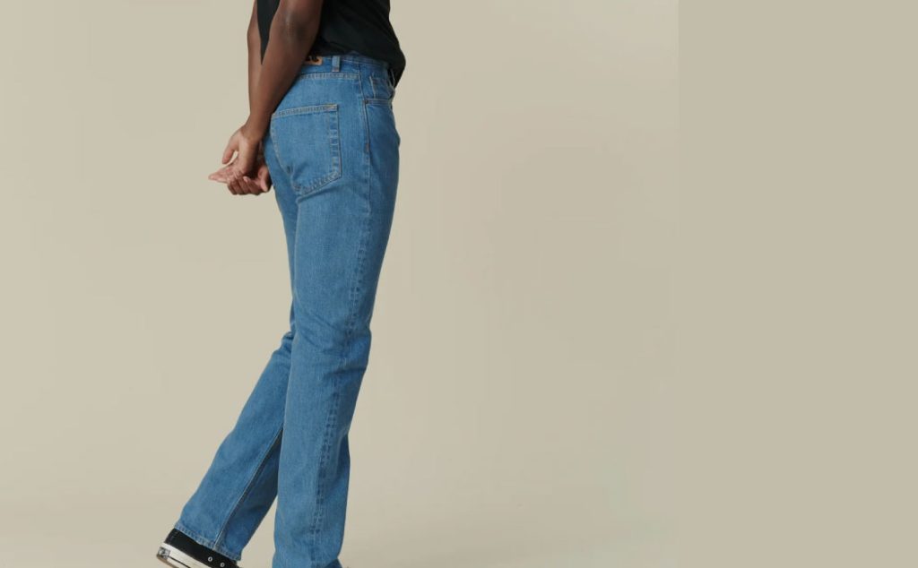 Men straight leg jeans
