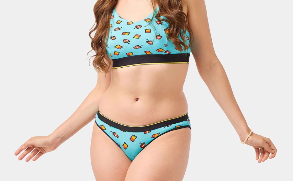 Bikini panties lingerie type