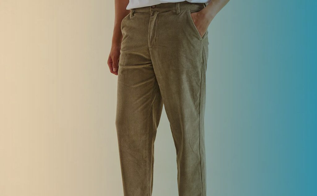 Men corduroy pants