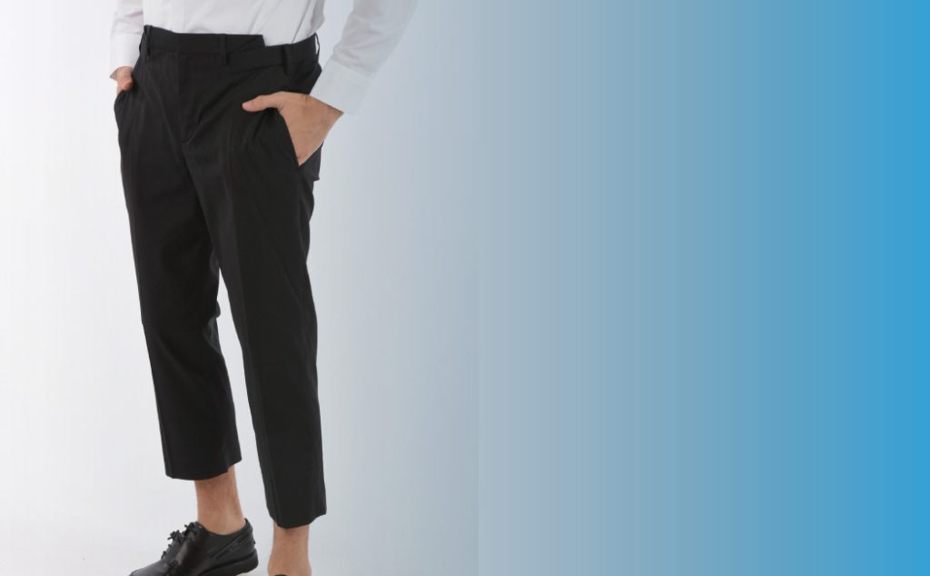 Men cropped pants