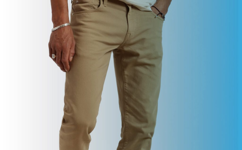 Men's khaki pants