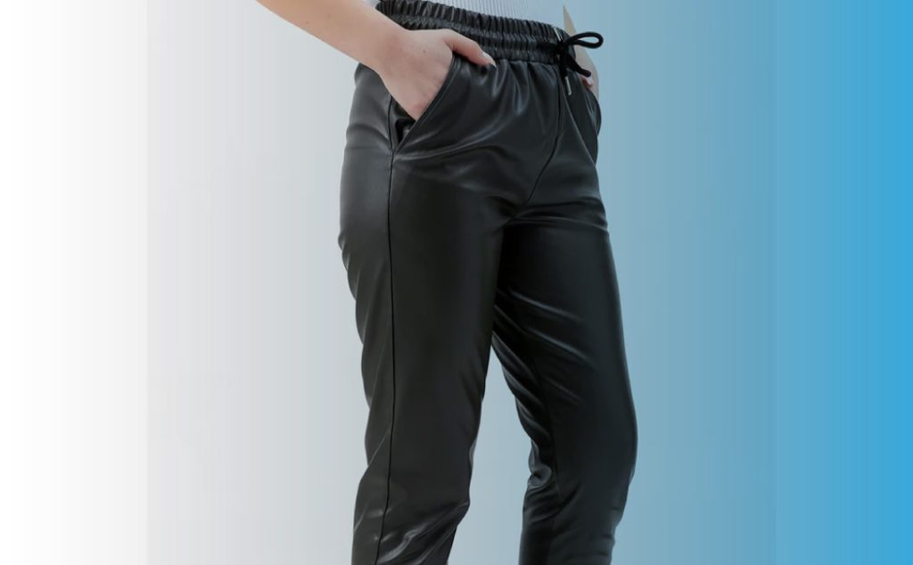Women leather pants