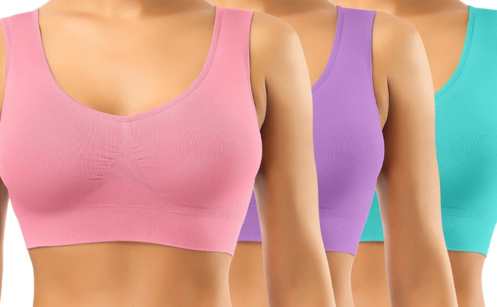 Compression sports bras