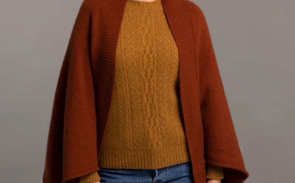 Colorful shrug cardigans