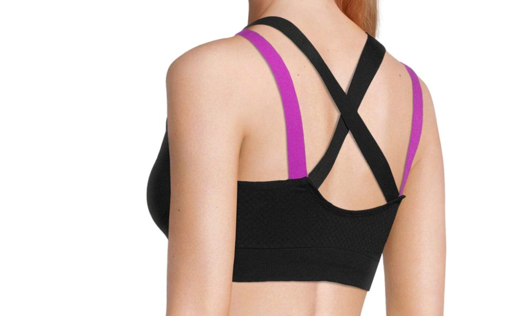 Standard back sports bra for women