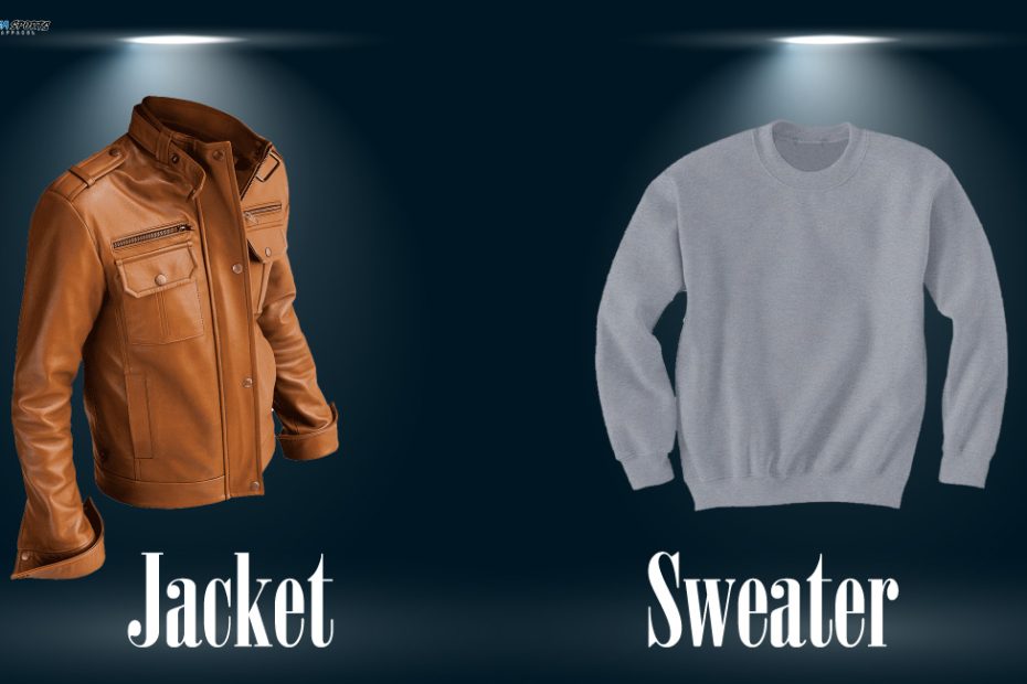 Jacket vs sweater image