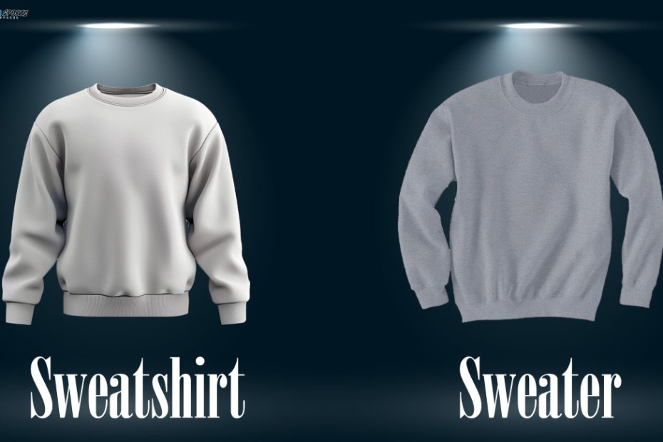 Difference between sweater and sweatshirt
