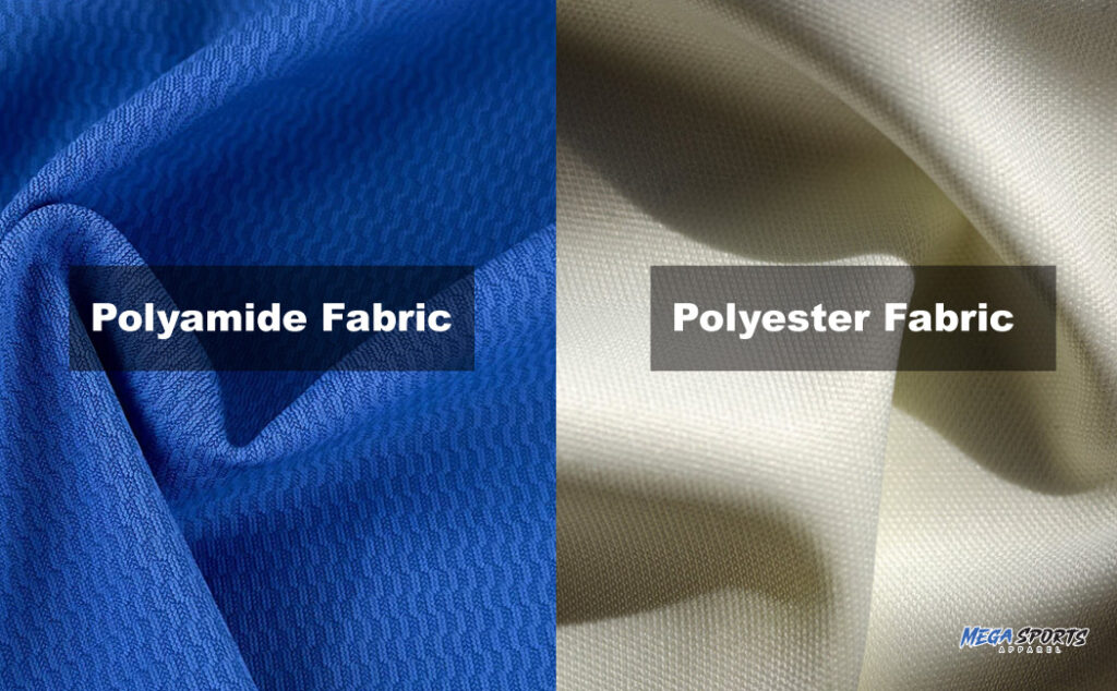 Polyamide vs polyester fabric