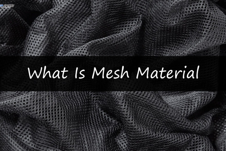 Mesh material guide